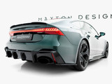 Maxton Design Prepreg Carbon Fiber Rear Diffuser Audi RS7 C8 (version without towbar)