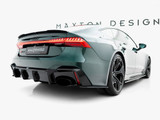 Maxton Design Prepreg Carbon Fiber Rear Side Splitters Audi RS7 C8