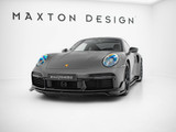 Maxton Design Front Splitter Porsche 911 Turbo S Sport Package 992