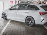 Maxton Design Side Skirts Diffusers V1 Skoda Octavia RS MK4 (2020-) - Carbon Look