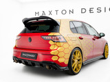 Maxton Design Lower Spoiler CAP 3D Volkswagen Golf GTI / GTI Clubsport / R / R-Line / GTE / GTD Mk8 / Mk8 Facelift