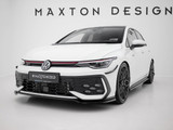 Maxton Design Front Splitter V.3 Volkswagen Golf GTI / GTE / R-Line Mk8 Facelift