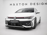 Maxton Design Front Splitter V.4 Volkswagen Golf GTI / GTE / R-Line Mk8 Facelift