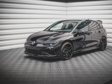 Maxton Design Front Splitter V.3 VW Golf R Mk8 TEXTURED