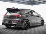 Maxton Design Rear Side Splitters V.5 + Flaps Volkswagen Golf R Mk8