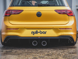 Maxton Design Rear Valance VW Golf Mk8 (R32 Look) - Carbon Look