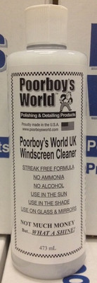 Poorboy's Glass and Windscreen Cleaner (473ml)