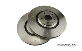 Vagbremtechnic Front Brake Kit - 4 Piston Brembo Caliper - 340x32mm OE Discs - T5/T6 Transporter