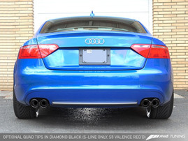 AWE Tuning Audi A5 B8 2.0T Touring Edition Exhaust System - Quad System