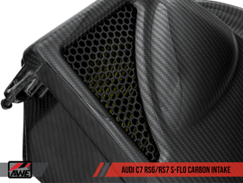 AWE Tuning S-FLO Carbon Fibre Intake Kit - RS6 / RS7 4.0TFSI