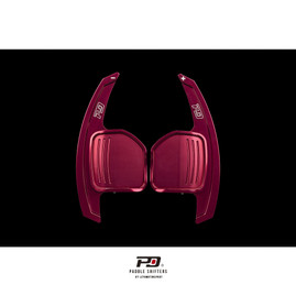 PD Billet Paddle Shift Extensions - Audi S-Tronic - Version 1 - Red