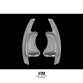 PD Billet Paddle Shift Extensions - Audi S-Tronic - Version 2 - Silver