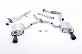 Milltek Cat-Back Exhaust for Audi A4 (B9) 2.0 TFSI Quattro