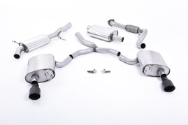 Milltek Cat-Back Exhaust for Audi A4 (B9) 2.0 TFSI Quattro