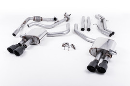 Milltek Cat-Back Exhaust - Audi S4 (B9) - Non-Sport Diff Cars