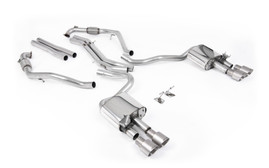 Milltek Cat-Back System - Audi S5 (B9) 3.0T Coupe/Cab (Non GPF ONLY - Non-Sport Diff Vehicles) - RHD Models Only