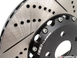 ECS Tuning - 340x30mm Front Cross-Drilled & Slotted 2-Piece Brake Discs