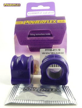Powerflex Front Anti Roll Bar Mount 19mm - Golf Mk4 2WD Typ 1J - PFF85-411-19