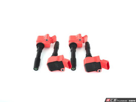 OEM 'B9 S4' Red Ignition Coil Pack Set for 1.8T / 2.0T EA888 Gen3