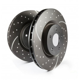 EBC Turbo Drilled and Grooved Discs Front - Q3