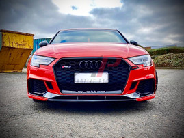 AP Design ABS Front Chin Splitter - RS3 8V FL