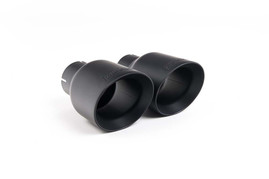 Milltek Cat-back Exhaust - Reesonated (quieter). Ceramic Black Tips - Boxster - S 3.4 987 Gen2 - 2009-2013 - SSXPO117