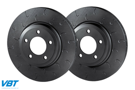 Vagbremtechnic Hooked Rear Brake Discs (Pair) - 330x22mm - S4