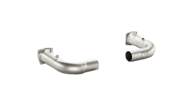 Akrapovic Link-Pipe Set w/o Cat (Titanium) - 911 Turbo/Turbo S (991)