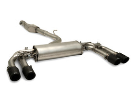 Remus Resonated GPF back System Left/Right Valved 102 mm angled, straight cut, chromed - Formentor 2.0 TSI 4Drive