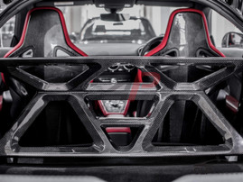 AP Design Dry Carbon Rear Strut Brace and Seat Delete - TT 8S