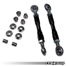 034Motorsport Billet Adjustable Rear Sway Bar End Link Pair, Gen 1 & Gen 1.5 R8