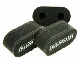 Ramair CS-909 3x Sock Filters For Carbs/Trumpets Universal