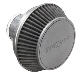 PRORAM 76mm ID Small Cone Air Filter with Velocity Stack and Coupling