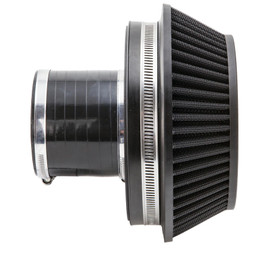 PRORAM 80mm ID Neck Small Cone Air Filter with Velocity Stack and Coupling