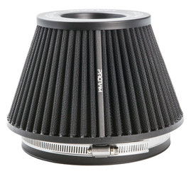 PRORAM 90mm OD Neck Medium Cone Air Filter with Velocity Stack