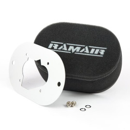 Ramair RS2V2-239-402 - Carb Air Filter With Baseplate Weber 32/34 DMTL 40mm Internal Height