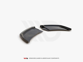 Maxton Design Gloss Black Rear Side Splitters Audi A1 S-Line Gb (2018-)