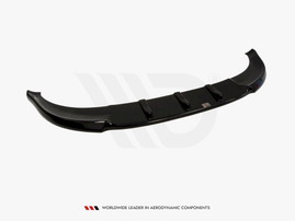 Maxton Design Gloss Black Front Splitter Audi A3 8P (Preface Model) 2003-2005