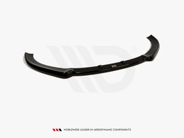 Maxton Design Gloss Black Front Splitter Audi A3 8P Facelift (2008-2013)