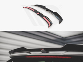 Maxton Design Gloss Black Spoiler Cap V.2 Audi RS3 / S3 / A3 S-Line Sportback 8Y (2020-)