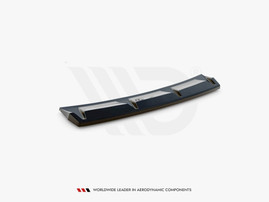 Maxton Design Gloss Black Central Rear Splitter For Audi S3 8Y (2020-)