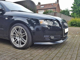 Maxton Design Gloss Black Front Splitter Ver.1 Audi A4 B7