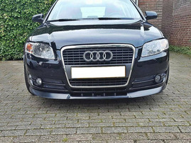 Maxton Design Gloss Black Front Splitter Ver.1 Audi A4 B7