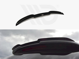 Maxton Design Gloss Black Spoiler Cap Audi S6 / A6 S-Line C7 / C7 Fl Avant (2011-2017)