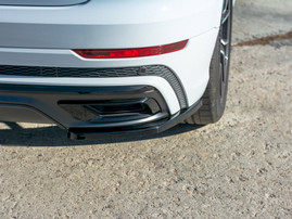 Maxton Design Gloss Black Rear Side Splitters Audi Q8 S-Line (2018-)