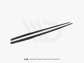 Maxton Design Racing Side Skirts Diffusers V.1 Audi RS3 8V Facelift Sportback (2017-20)