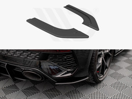 Maxton Design Black Street Pro Rear Side Splitters Audi RS3 Sportback 8Y (2020-)