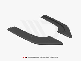 Maxton Design Black Street Pro Rear Side Splitters Audi RS3 Sportback 8Y (2020-)