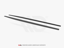 Maxton Design Black Street Pro Side Skirts Diffusers Audi RS3 Sportback 8Y (2020-)