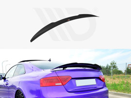 Maxton Design Gloss Black Spoiler Cap Audi Rs5 8T / 8T Facelift (2010-2016)